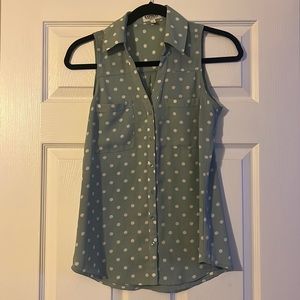 Express Portofino Sleeveless Shirt XS